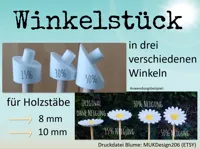 für 10 mm Holzstab