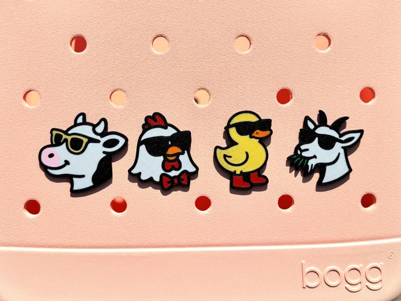Bogg Bag & GoGo Bag Animal with Sunglasses Charms