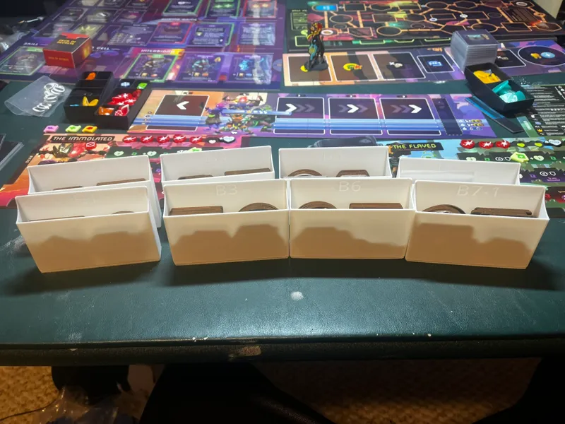Dead Cells Board Game Biome Tile Boxes