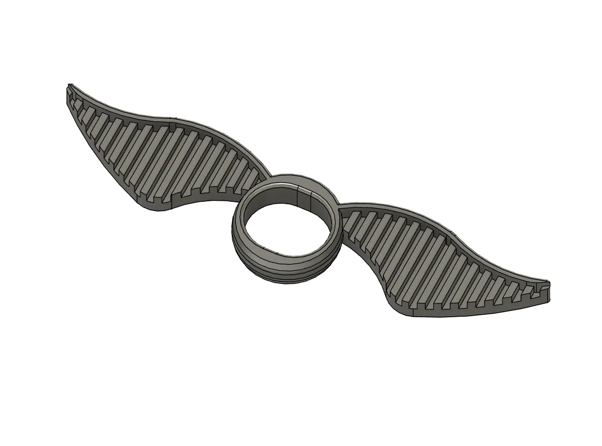 Harry potter snitch book thumb book holder view 3