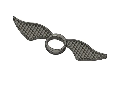 Harry potter snitch book thumb book holder view 3