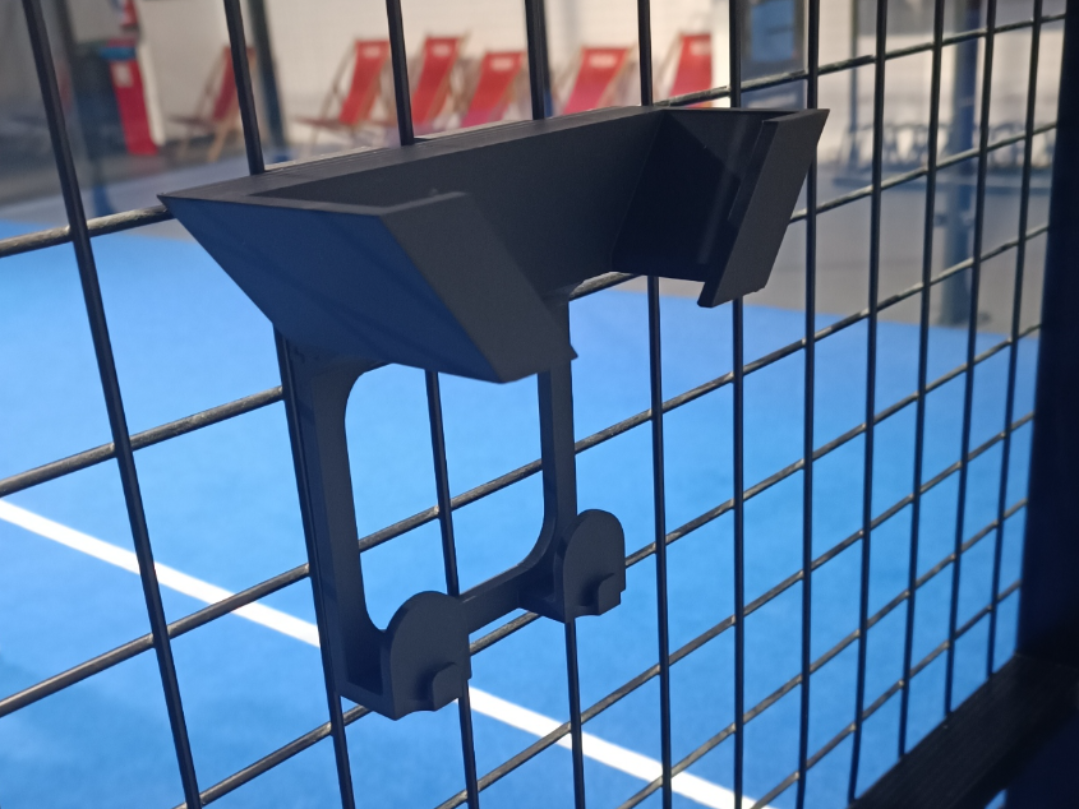 Holder - Padel Racket + Phone + hooks