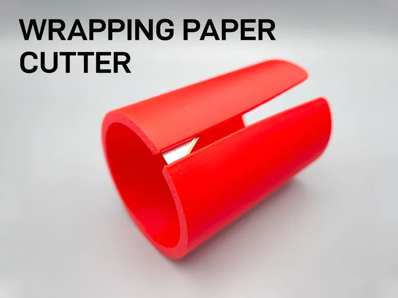 Wrapping Paper Cutter | Improved safety | No Tools