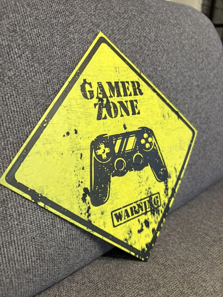 Game Zone Sign Free 3D Print Model MakerWorld game-zone-sign-free-3d-print-model-makerworld