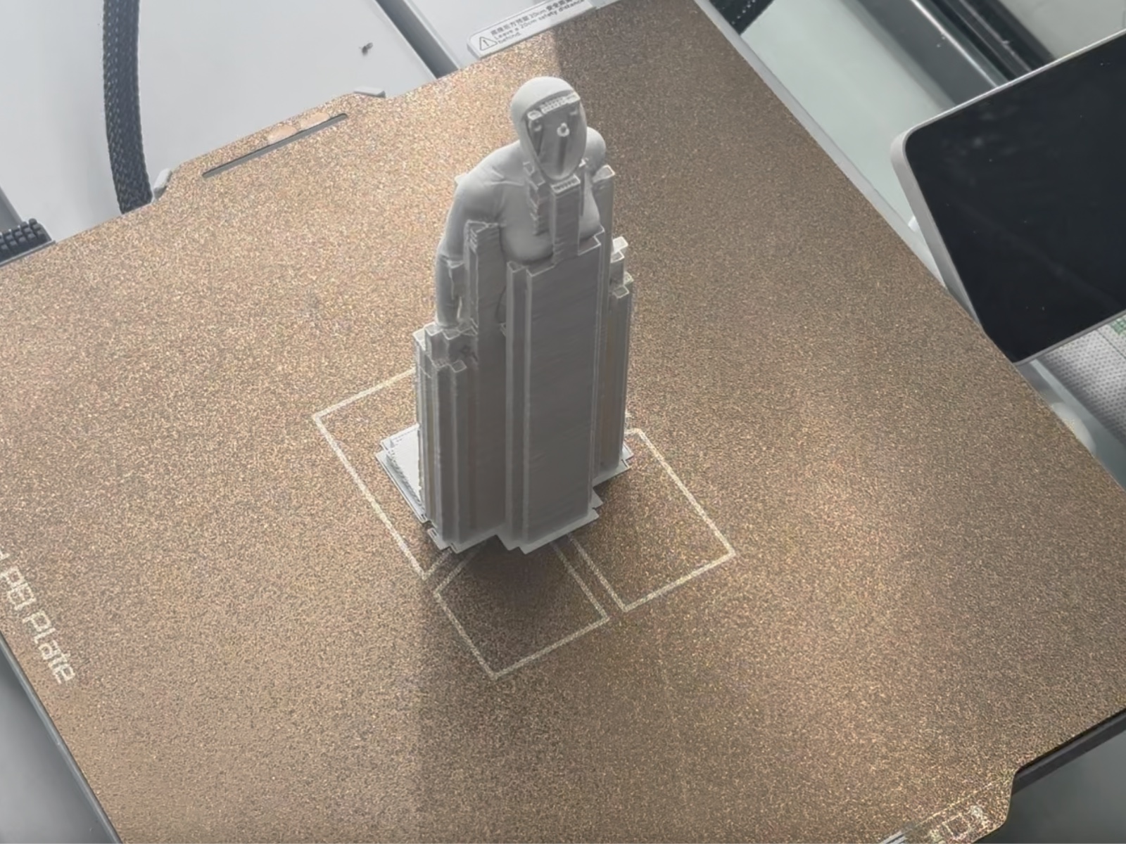 Miniatura 3 do modelo 3D 小鹏IRON机器人静态模型（掌上微缩版）