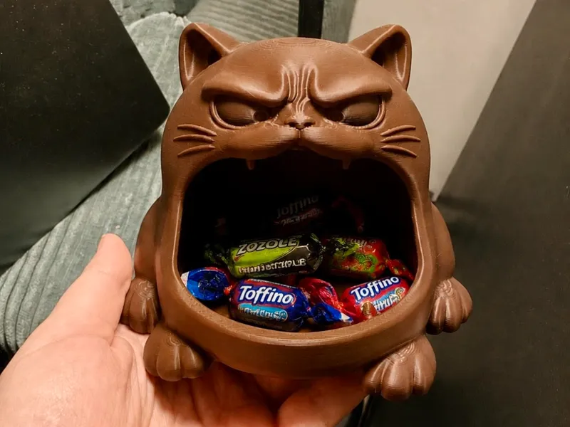 Grumpy Cat Candy Bowl