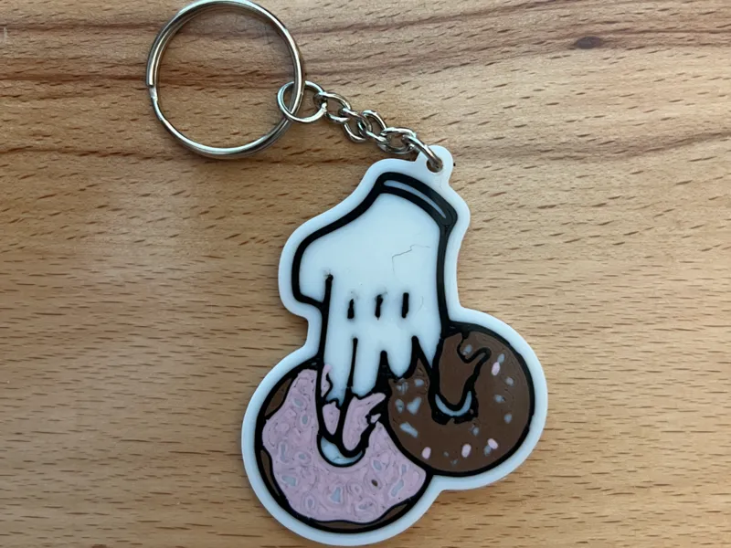 Two in the Pink One in the Stink Magnet & Keychain