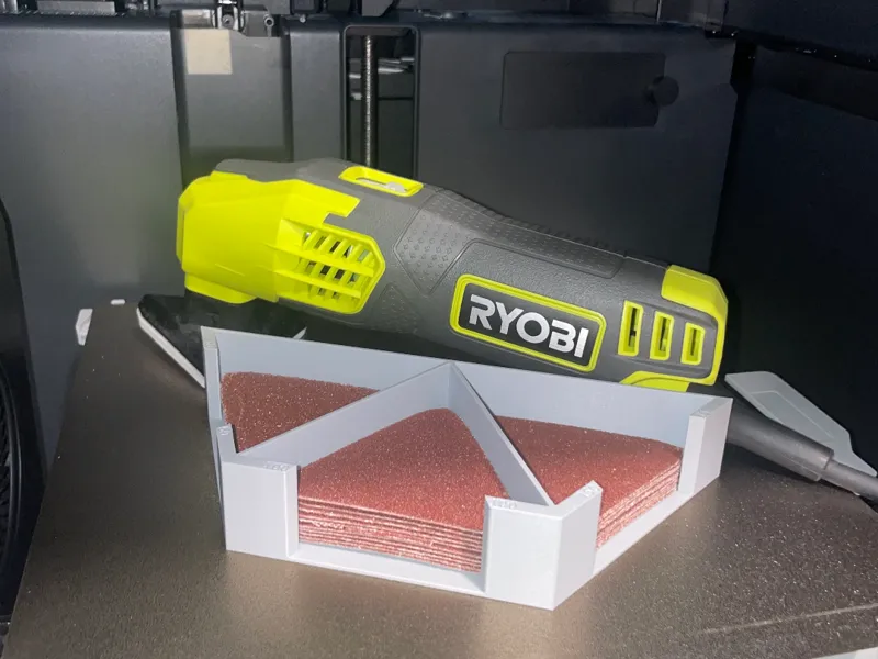 Ryobi DS1200 Detail Sander Sheet Organizer