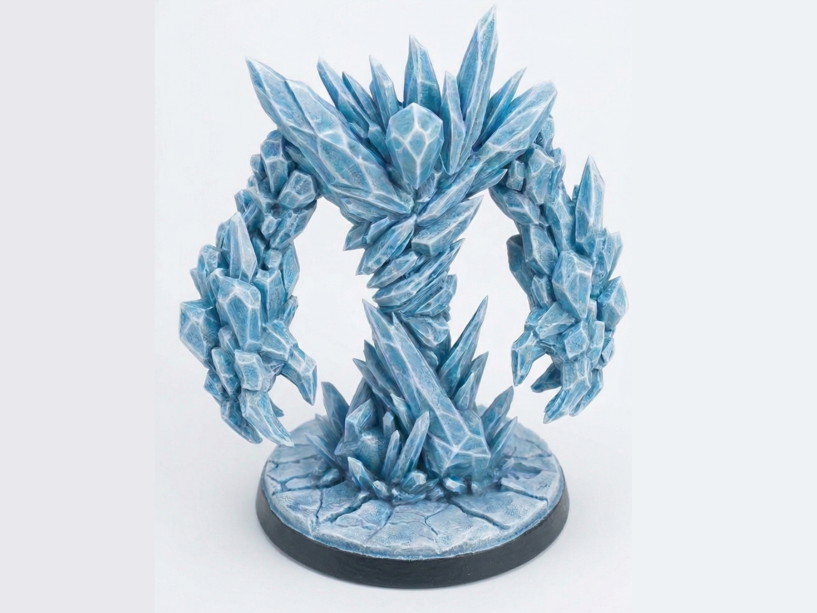 Ice Elemental D&D Miniature (60mm)