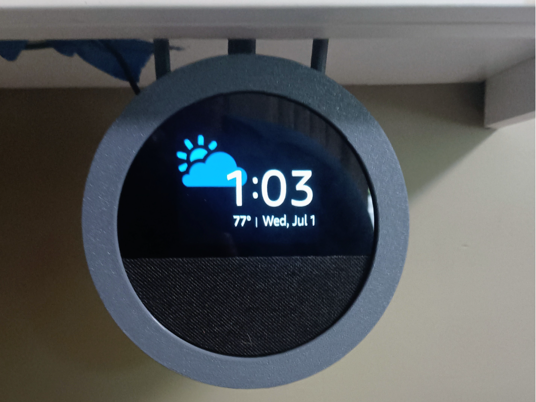 Echo Spot Undercabinet Mount