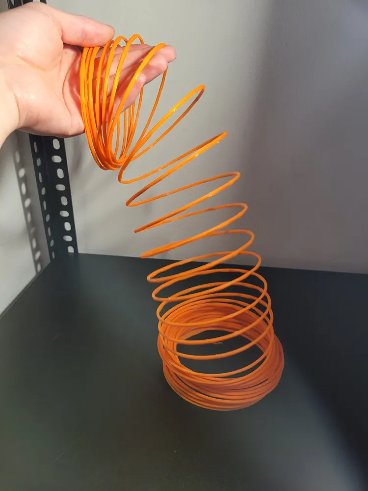 Fidget Toy - Spring - Free 3D Print Model - MakerWorld