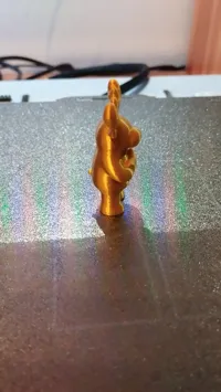 Figurine élan étoile blanche de Noël — photo 3