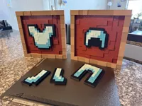(AMS) "Universal" Item Frame, 3 Colors, 0.2mm layer