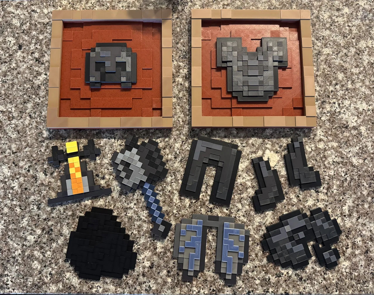 Minecraft Item Frame - Magnetic (NO AMS NEEDED) view 2