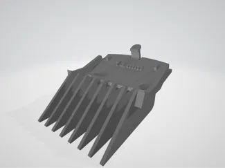 Sabot tondeuse cheveux 18 mm Qilive