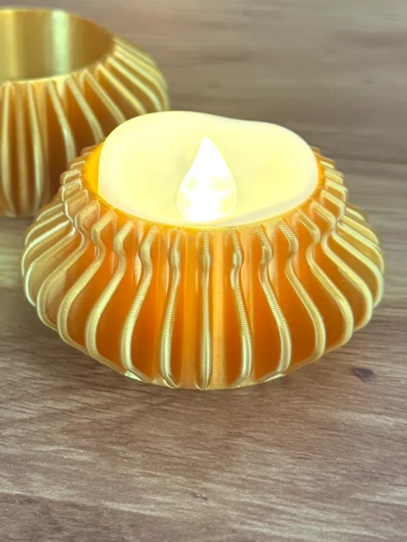 Tea Light Holder Christmas Style 1