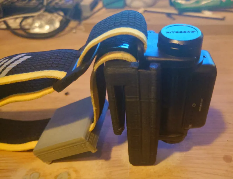 Head torch belt clip