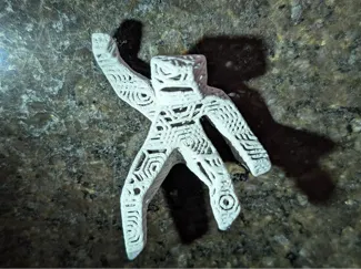 Project Hail Mary Grace Keychain - Fixed Supports