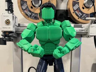 Hulk Costume Properly Proportioned - Dummy 13