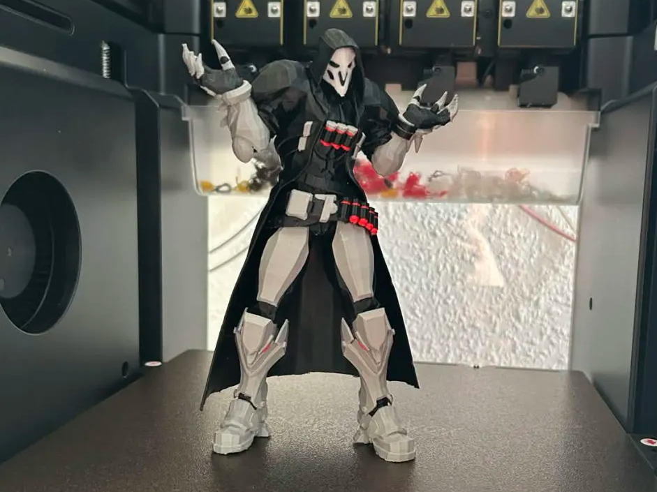 Overwatch Reaper Mini Statue - Mono & Multi-Color