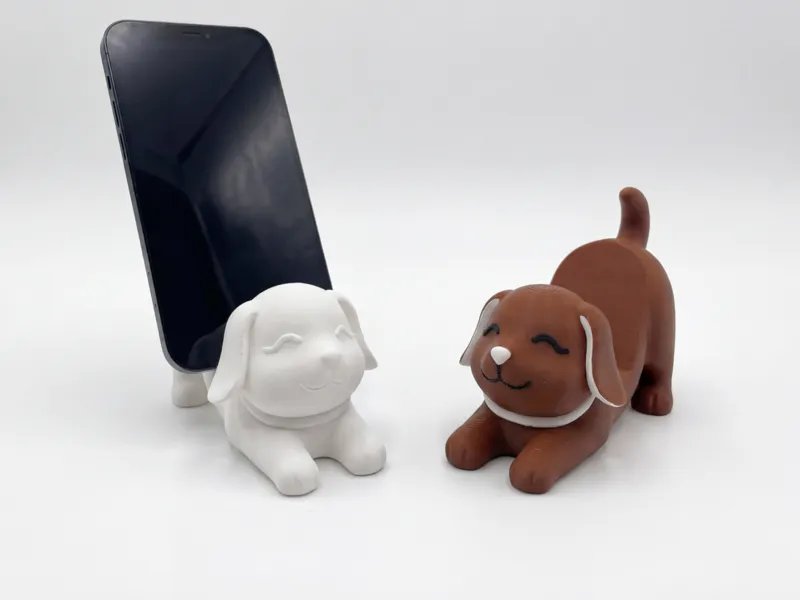 Dog Figure Phone Holder Kids Tablet Stand