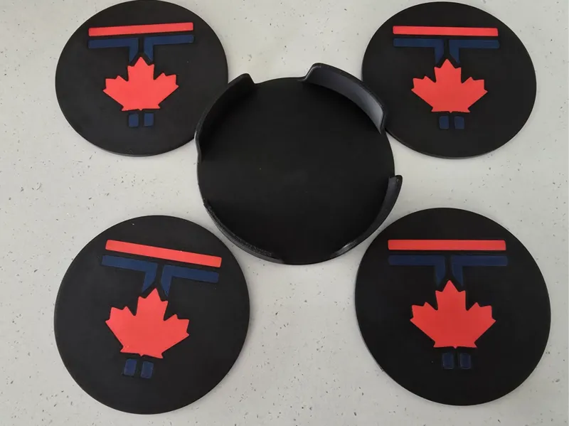 Toronto Blue Jays City Connect logo coasters