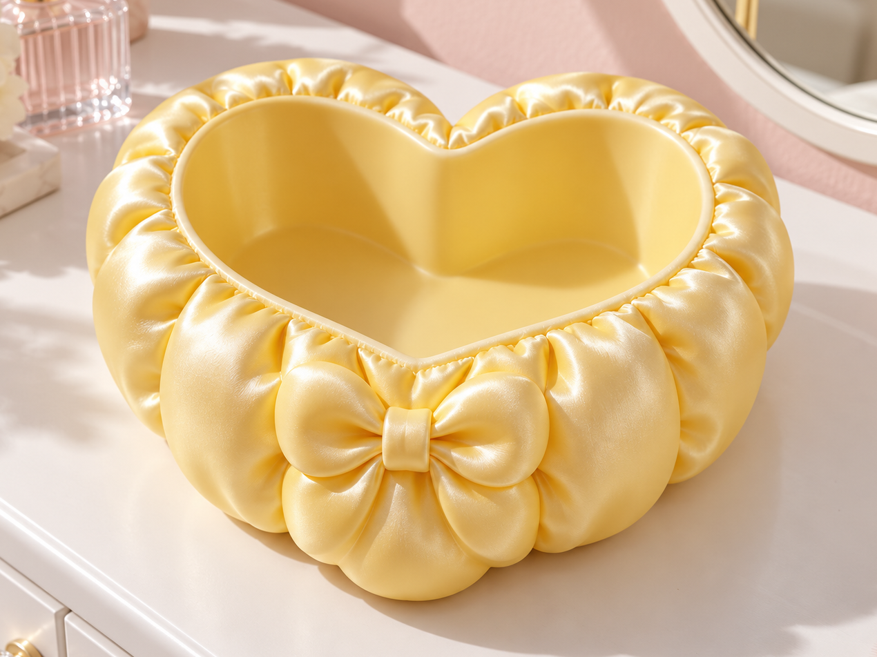 爱心蝴蝶结收纳 - 3D printed Decor, in stock in India