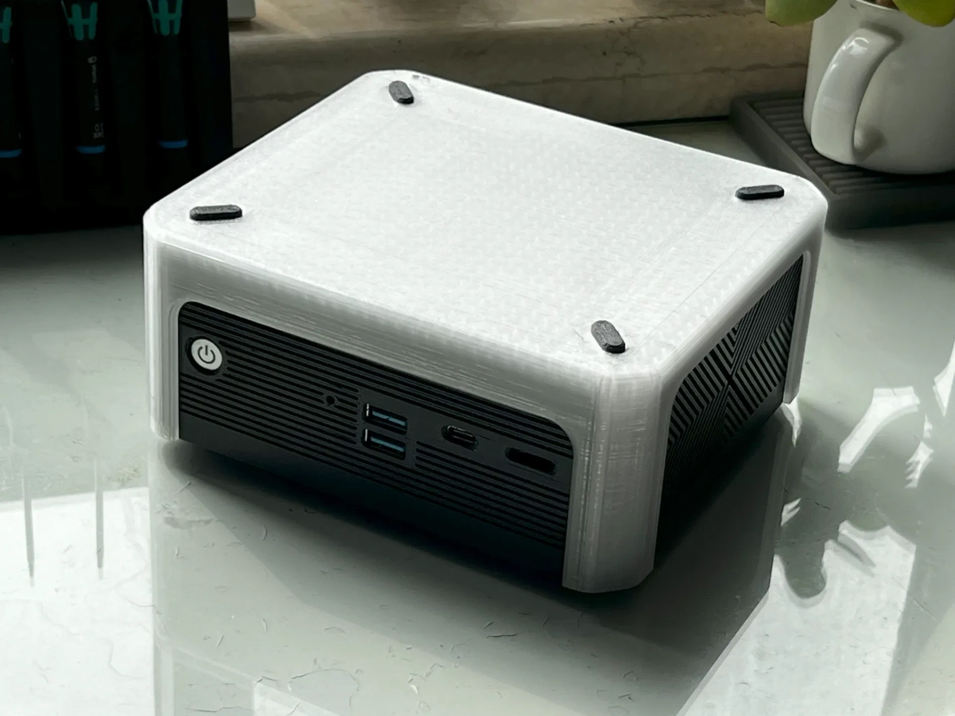 Miniatura 1 do modelo 3D N5105 Case lite 软路由机箱