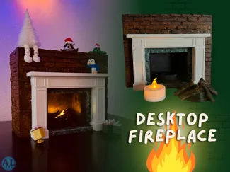 Desktop Fireplace