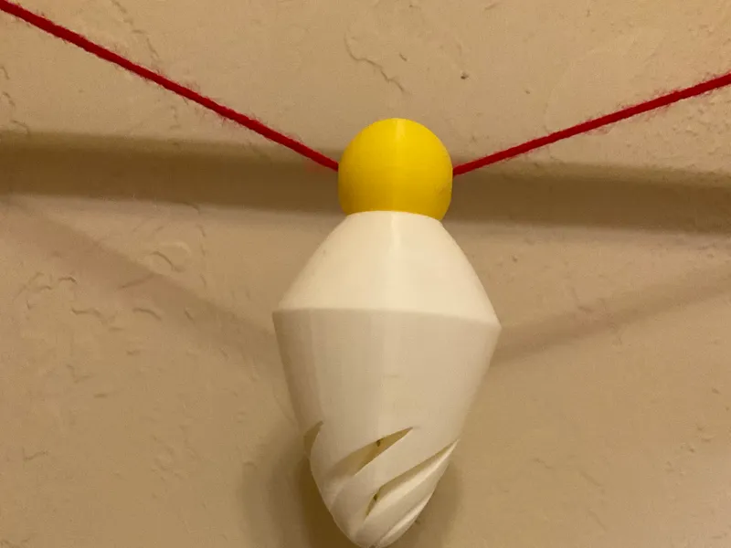 Spiral Christmas Ornaments
