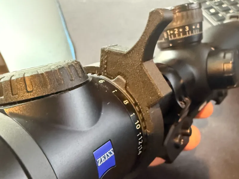 Zeiss V8 Victory 1.8-12x50 Throw lever