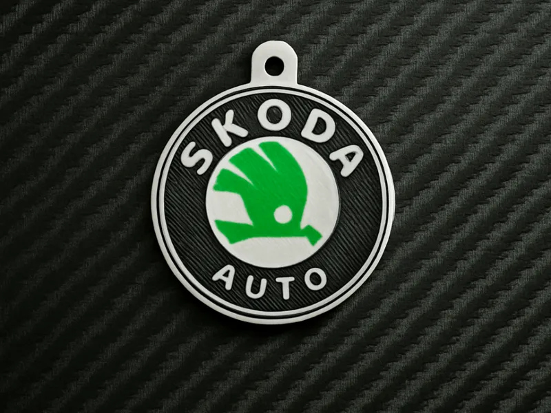 Llavero Skoda