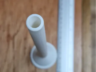 Sausage Stuffer Nozzle Tube: 50mm x 171mm x 13mm