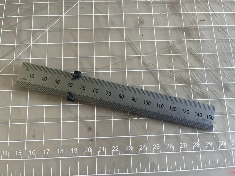 Slider Guide for Mitutoyo Ruler