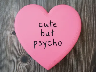 Cute but Psycho Heart Box – Funny Jewelry Box