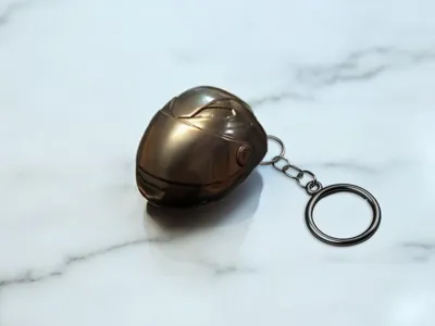Pocket Helmet - 3D Printable Helmet Keychain