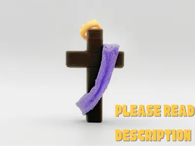 Pocket Prayer Cross - Decorated
