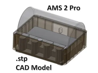 Bambu AMS 2 Pro CAD Model (.stp file)