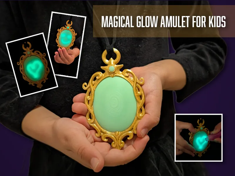 Magical Glow Amulet for Kids