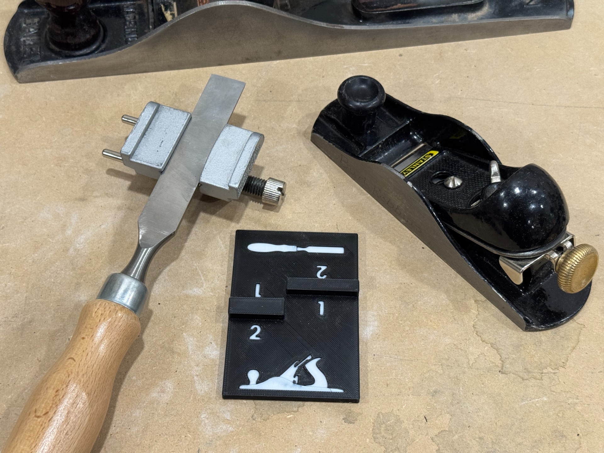Sharpening Guide Depth Gauge - Chisels and Planes