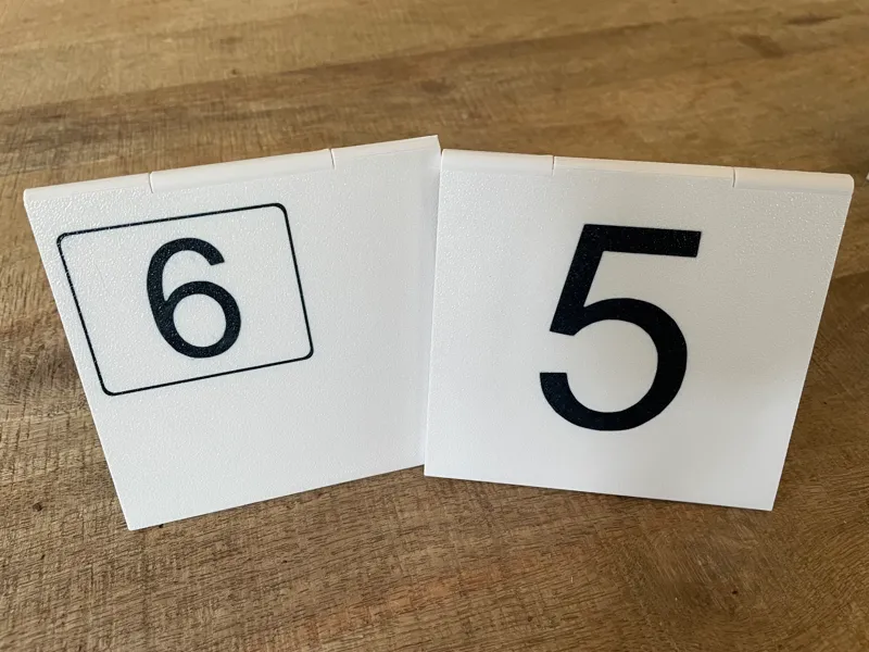 Stacking Dog Agility Course Numbers