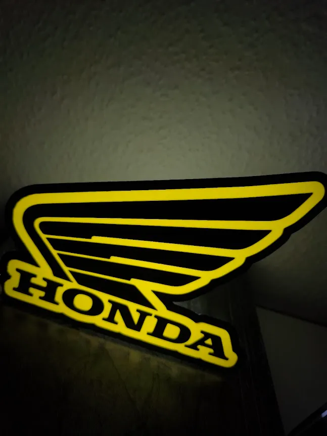 Honda Logo Lightbox by Chris - MakerWorld