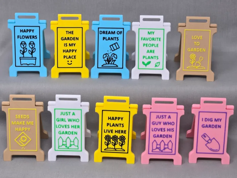 Gardening Folding Signs