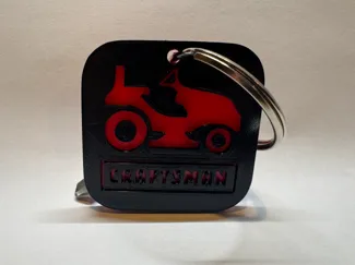 Craftsman Lawn Tractor KeyChain
