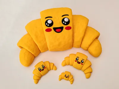 Happy Lagun | Flexi Croissant Toy