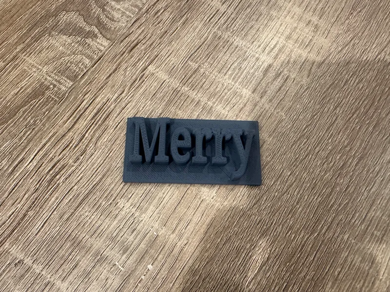 Merry Napkin Cover 