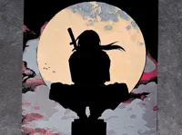 Portrait lithophanie Itachi Uchiha — photo 2