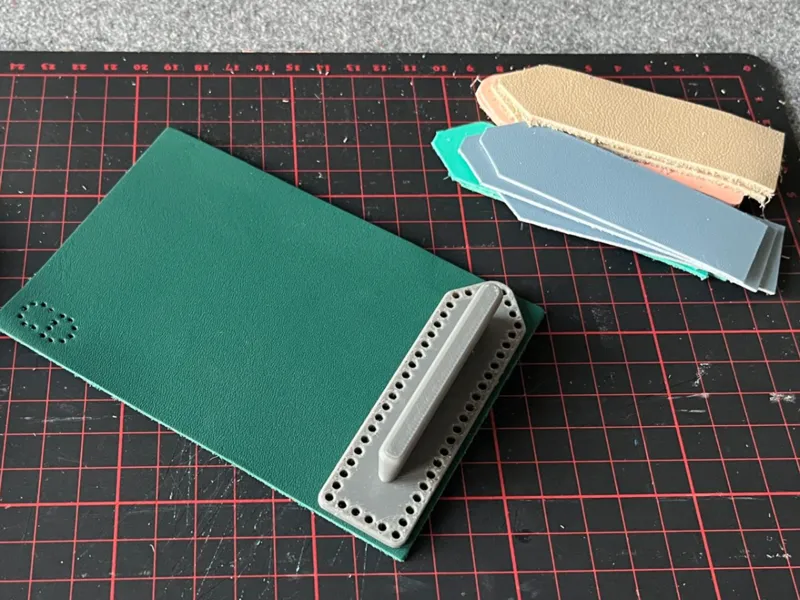 Leather Key Chain Template