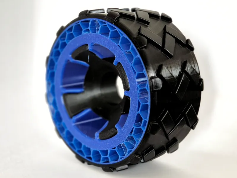 Custom Airless Wheel recycling cardboard spool