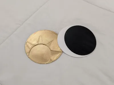 Sun and Moon Coasters